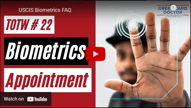 USCIS Biometrics FAQ